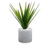 Aloe Vera Artificial & Ceramic Pot H49 - Hello Garden