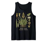 Aloe Vera Botanical Plant Vintage Style Tank Top