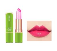 Aloe Vera Color Changing Lipstick, Long Lasting Moisturizing Jelly Lip Balm, Magic Temperature Color Change Lip Gloss with Aloe Extract, Hydrating Lip Plumper, Lip Care Makeup Essential - Fuchsia