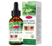 Aloe Vera Eye Serum, Anti-Aging Under Eye Serum to Minimize Wrinkles, Dark Circles & Puffy Bags, Lifting for Sagging Skin, Daily Moisturizing Delicate Skin Around Eyes for Women & Men