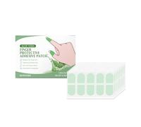 Aloe Vera Finger Protective Patches,50 Count Skin Comfort & Moisture Support for Hands,Breathable & Flexible Fit,Moisturizing Hand Crack Repair Tape, Breathable Adhesive Pads for Dry Cracked Fingers