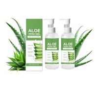 Aloe Vera Gel 100% Pure, Moisturising After Sun Repair Aloe Vera Gel, Natural Repair Aloe, Natural Cosmetics For Dry, Stressed Skin And Tan for Facial Hair Body (2)