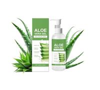 Aloe Vera Gel 100% Pure, Moisturising After Sun Repair Aloe Vera Gel, Natural Repair Aloe, Natural Cosmetics For Dry, Stressed Skin And Tan for Facial Hair Body (1)