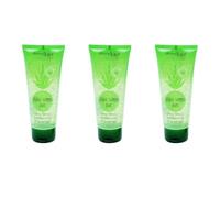 Aloe Vera Gel, Cooling, Soothing and Moisturising for All Skin Types, 75ml, Pack of 3