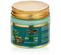 Aloe Vera Gel For Hair Natural Organic Pure Wheat Germ Bhringraj Walnut Mulethi 175ml (1 Jar) By Indus Valley