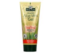 Aloe Vera Gel Organic 99.9% Bio Active With Tea Tree Oil 200ml