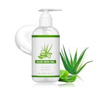 Aloe Vera Gel Organic - Aloe Vera Gel - Aloe Vera After Sun Face & Body - Moisturising & Soothing Moisturising Cream - Aloevera Gel Pure for Sunburn Repair - Summer Essentials