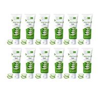 Aloe Vera Gel Tube 100ml (Pack of 12) - 99% Naturally Bio-Active Aloe Vera - Cruelty-Free and Vegan - Cooling, Soothing and Moisturising for All Skin Types
