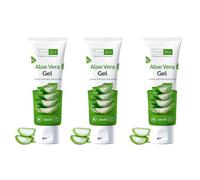 Aloe Vera Gel Tube 100ml (Pack of 3) - 99% Naturally Bio-Active Aloe Vera - Cruelty-Free and Vegan - Cooling, Soothing and Moisturising for All Skin Types