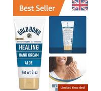 Aloe Vera Infused Healing Hand Cream, 3 oz - Long-Lasting Moisture Solution