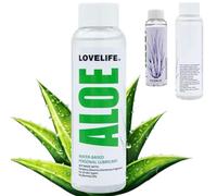 Aloe Vera Intimate Lubricant 240ml - Natural Water Based Personal Lube for Sensitive Skin, Long Lasting Smooth Glide, Paraben Free, Condom Safe