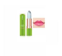 Aloe Vera Lip Balm Magic Color Changing Lipstick Long Lasting Waterproof Moisturize Hydrate Natural Tinted Lip Care Balm Jelly Pink Lipstick for Women Girls