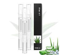 Aloe Vera Nail Repair Oil Pen - Natural Nutritious Cuticle Care Solution, Aloe Vera Nail Care Solution, Fast-Absorbing Oil for Repairing Dry Cracked Nails & Daily Maintenance Uk (3Pc)