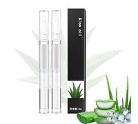 Aloe Vera Nail Repair Oil Pen - Natural Nutritious Cuticle Care Solution, Aloe Vera Nail Care Solution, Fast-Absorbing Oil for Repairing Dry Cracked Nails & Daily Maintenance Uk (2Pc)