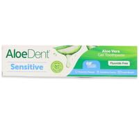 Optima Aloe Dent sensitive Fluoride Free toothpaste Gel 100ml with Aloe Vera & Echinacea