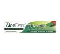 AloeDent Triple Action 100 ml Aloe Vera Fluoride-Free Toothpaste - by Aloe Dent