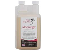Aloemega is an Aloe Vera & Sea Buckthorn omega rich Horse Supplement. Helps maintain normal Digestion and Coat Health. 1 Litre.