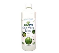 AloePro Aloe Vera Juice 1000ml - Pure Inner Leaf, High Strength, Vegan, Cruelty Free, Natural Digestive Support, Skin & Gut Health, Immune System Boost, Detox Cleanse, 1 Month Supply