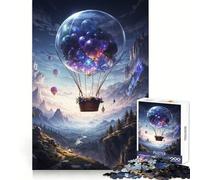 Aloft in The Valley 1000 Piece Jigsaw Puzzles for Adults Jigsaw Mental Sharpness Quiet Enjoyment Smooth Edges Heartfelt Gift (38x52cm)