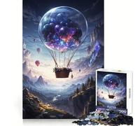 Aloft in The Valley Jigsaw Puzzle for Adults 1000 Pieces Mind Power Restful Escape Uniform Edges Best Gift (38x26cm)