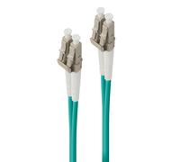 ALOGIC 1m LC-LC 40G/100G Multi Mode Duplex LSZH Fibre Cable 50/125 OM4