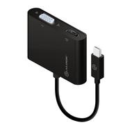 ALOGIC 2 in 1 Mini DisplayPort to HDMI / VGA Adapter (Male to 2 Female) - Premium Series; Supports 4K Ultra HD 3840 x 2160 @ 30Hz