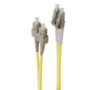 ALOGIC 2m LC-SC Single Mode Duplex LSZH Fibre Cable 09/125 OS2. Cable length: 2 m Fibre optic type: OS2 Connector 1: LC Connector 2: SC Core diameter: 9 m Full duplex