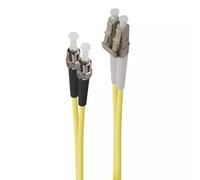 ALOGIC 2m LC-ST Single Mode Duplex LSZH Fibre Cable 09/125 OS2. Cable length: 2 m Fibre optic type: OS2 Connector 1: LC Connector 2: ST Core diameter: 9 m Full duplex
