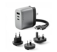 Alogic 3 Port 67W Rapid Power Multi-Country GaN Charger
