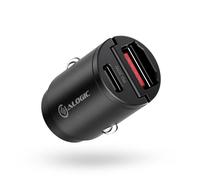 Alogic 30W Rapid Power Mini Car Charger with USB-C and USB-A