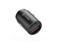 Alogic 30W Rapid Power Mini Car Charger with USB-C and USB-A