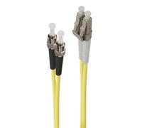 ALOGIC 5m LC-ST Single Mode Duplex LSZH Fibre Cable 09/125 OS2. Cable length: 5 m Fibre optic type: OS2 Connector 1: LC Connector 2: ST Core diameter: 9 m Full duplex
