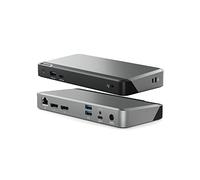 ALOGIC USB-C Docking Station DUPRMX2-WW 8-in-1 Dual 4K@60Hz 65W PD Gigabit Ethernet Grey/Black