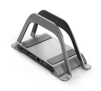 ALOGIC Bolt Plus USB-C Docking Station with stand Wired USB 3.2 Gen 1 (3.1 Gen 1) Type-C 100 W 1001000 Mbit/s Grey MicroSD (TransFlash) SD