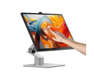 ALOGIC Clarity Fold Touch 27” 4K UHD Touchscreen Monitor with Fold Stand, USB-C with 65W Power Delivery, Built-in Webcam, Multi-Touch Display, HDMI & USB Hub - Compatible with Mac & Windows