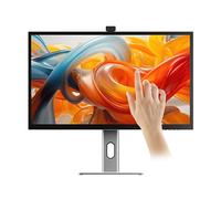 ALOGIC Clarity Pro Touch 27” 4K Touchscreen Monitor w/ 8MP retractable 4K Webcam, 100% sRGB, 97% DCI-P3, 99% Adobe RGB, 65W PD,8-in-1 Hub, HDR 400, Adjustable stand, IPS Panel, Thin Bezel