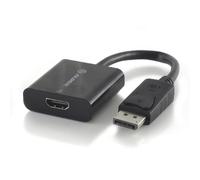 ALOGIC 20cm ACTIVE DisplayPort 1.2 to HDMI Adapter-Male to Female -Supports 4K@60Hz