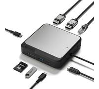 ALOGIC Dual 4K Universal Compact Docking Station - CD2 - DisplayPort Edition