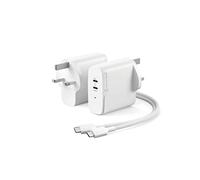 ALOGIC Dual USB C Wall Charger 63W 2-Port Fast Charger with GaN Fast Tech & Dynamic Power allocation, Power Delivery 3.0 Charger for MacBook /M1 Mac, XPS, iPad Pro, iPhone 12 Pro, Galaxy, Pixel & More