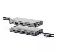 ALOGIC DUCDDV3V2 laptop dock/port replicator Wired USB 3.2 Gen 1 (3.1 Gen 1) Type-A + Type-C Grey