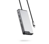 ALOGIC DUCDDV3V2 laptop dock/port replicator Wired USB 3.2 Gen 1 (3.1 Gen 1) Type-A + Type-C Grey