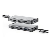 Alogic DV3 12-in-1 USB-C Dual Display Mini Dock