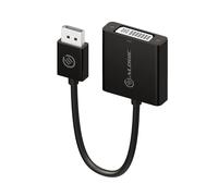 ALOGIC Elements 20cm DisplayPort to DVI Adapter - Male to Female - Black