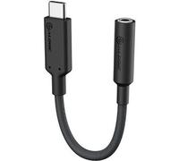 ALOGIC ELPC35A-BK mobile phone cable Black 0.1 m USB-C 3.5 mm