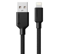 ALOGIC Elements Pro USB 2.0 USB-A to Lightning Cable 1m - Black