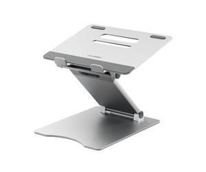 ALOGIC Elite Plus Adjustable Laptop Riser - Silver