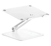 Alogic Elite Power Laptop Stand with Wireless Charger White