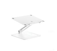 Alogic Elite Power Laptop Stand with Wireless Charger White