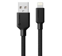 ALOGIC ELPA8P02-BK mobile phone cable Black 2 m USB A Lightning