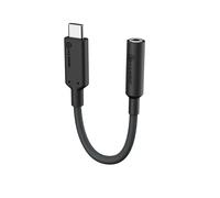 ALOGIC ELPC35A-BK mobile phone cable Black 0.1 m USB-C 3.5 mm
